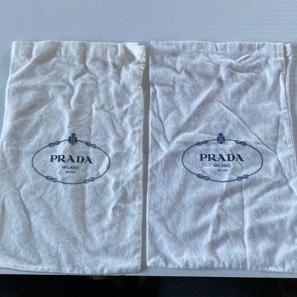 2-Prada shoe or purse dust cover